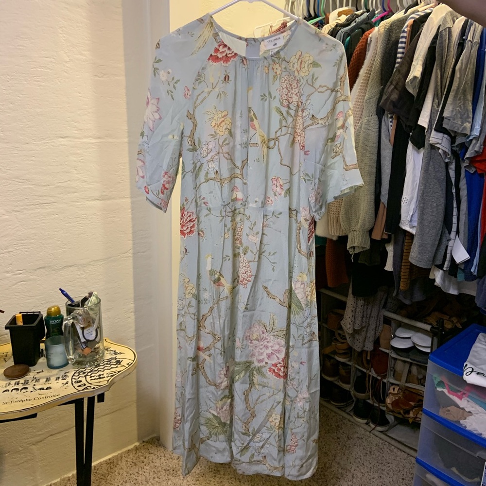 H&M floral midi dress